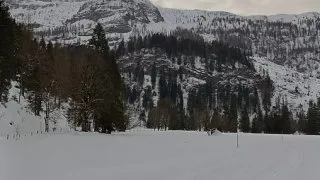 Běžkování v Alpách