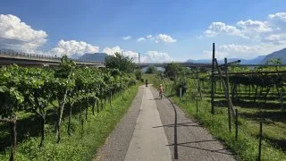 EuroVelo 7, Adige, inline