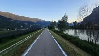 EuroVelo 7, Adige, inline