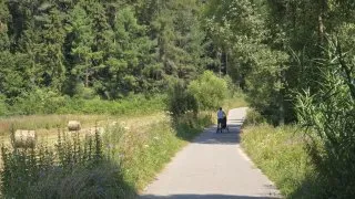 Nowy Targ–Czorsztynzské jezero cyklostezka brusle