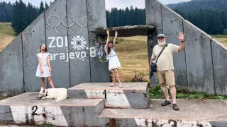 Itinerář Fotra na tripu 8, díl pátý: O neuvěřitelné řece, olympiádě i válečném běsnění v Sarajevu
