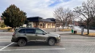 Subaru trip, Baťa, cesta