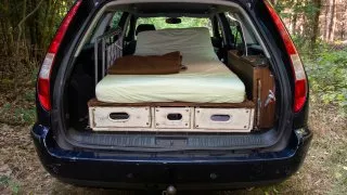Ford Mondeo camping box