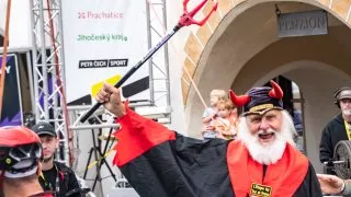 Škoda 130 let, Prachatice - Krumlov na kole