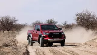 Kappadokie, Turecko, Toyota Hilux GR Sport II