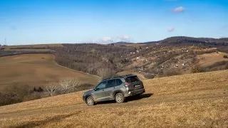 Subaru trip, Baťa, zlín