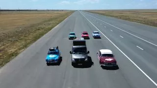 Expedice Robot 2025, Gruzie, Baku, trajekt
