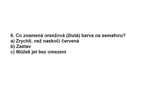 Kvíz autoškola