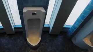 Fotr našel záchod s neskutečným výhledem. Jen to jídlo ve zdejší restauraci je trochu dražší