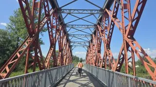 Nowy Targ-Trstená cyklostezka inline brusle