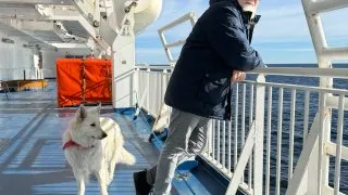 Fotr ve Finsku, trajekt