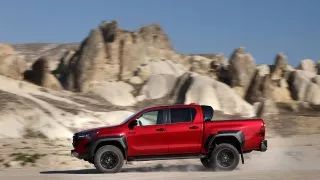 Kappadokie, Turecko, Toyota Hilux GR Sport II