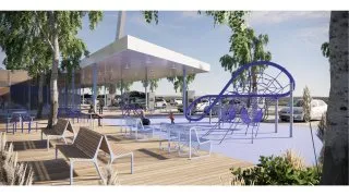 Odpočívadla hranice