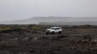 Toyota Land Cruiser na Islandu