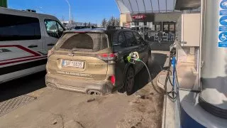 Subaru trip, Baťa, cesta