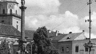 Retro, čerpací stanice