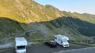 Rumunsko s obytkou a miminem