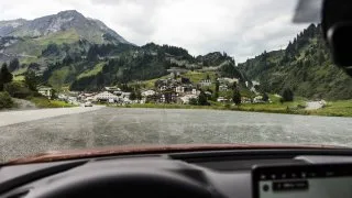 Průsmyk Arlberg - Závod Paříž-Vídeň