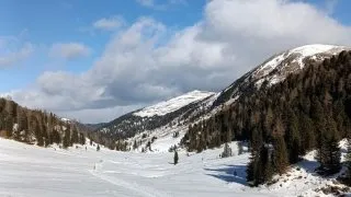 Běžkování v Alpách