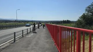 Czorsztýnské jezero inline brusle
