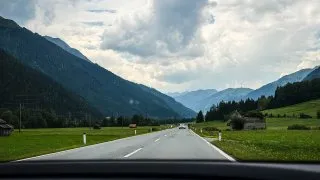 Průsmyk Arlberg - Závod Paříž-Vídeň