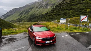 Průsmyk Arlberg - Závod Paříž-Vídeň