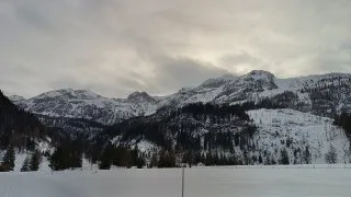 Běžkování v Alpách