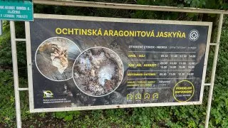 Trip Muránska planina, aragonitová jeskyně