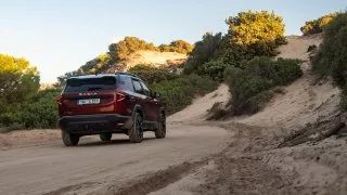 Dacia Bigster, trip Itálie 2025, Dune di Piscinas