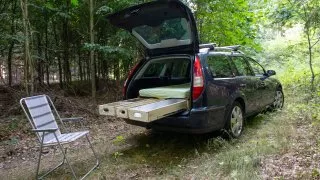 Ford Mondeo camping box