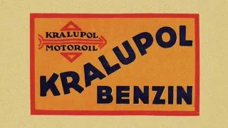 Retro, čerpací stanice