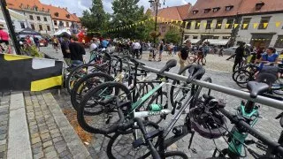Škoda 130 let, Prachatice - Krumlov na kole