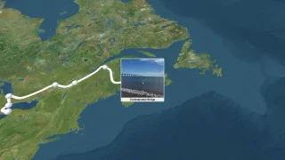 Animace: Podívejte se, jak Expert Pepa alias Fotr na tripu projel Kanadu tam a zase zpátky