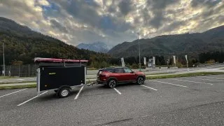 Dacia Bigster, trip Itálie, cesta