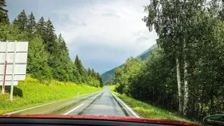 Průsmyk Arlberg - Závod Paříž-Vídeň