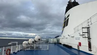 Fotr ve Finsku, trajekt