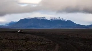 Toyota Land Cruiser na Islandu