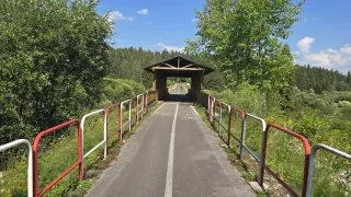 Nowy Targ-Trstená cyklostezka inline brusle