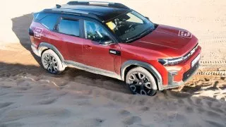 Dacia Bigster, trip Itálie 2025, Dune di Piscinas
