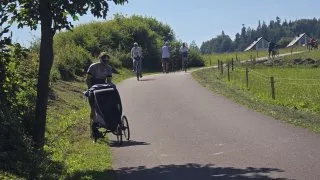 Czorsztýnské jezero inline brusle