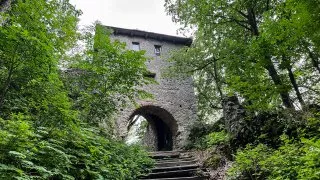 Trip Muránska planina, Muránsky hrad, syslové