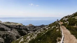 Vrchol Sveti Jure v Chorvatsku