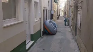 Ručníky na pláži v Chorvatsku