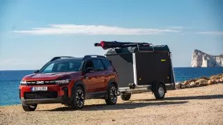 Dacia Bigster, trip Itálie 2025, Punta Trettu