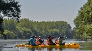 Žitný ostrov, kajak