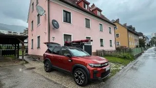 Dacia Bigster, trip Itálie, cesta