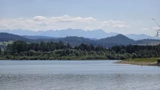 Czorsztýnské jezero inline brusle