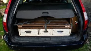 Ford Mondeo camping box