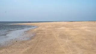 Subaru trip Dánsko, maják Blåvandshuk Fyr