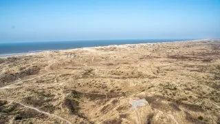 Subaru trip Dánsko, maják Blåvandshuk Fyr